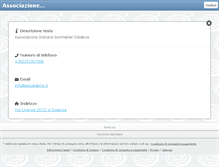 Tablet Screenshot of aiscalabria.com